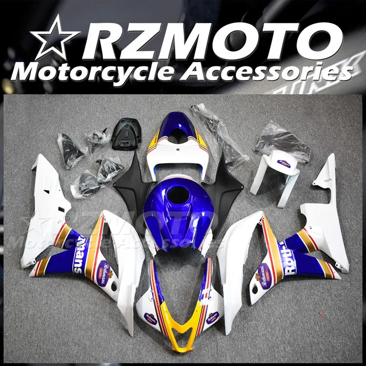 

4Gifts Injection Mold New ABS Motorcycle Fairings Kit Fit For HONDA CBR600RR F5 2007 2008 07 08 Bodywork Set Custom Blue