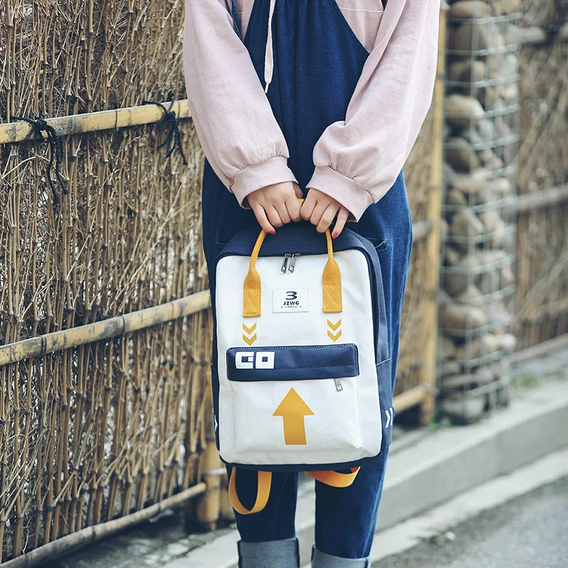 Школьный ранец для девочек Портативная сумка в Корейском стиле младшей и старшей