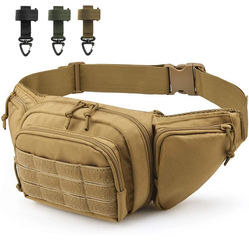 Outdoor Sports Army Military Hunting Climbing Camping Belt Bag Tactical Men Waist Pack Nylon Hiking Phone Pouch