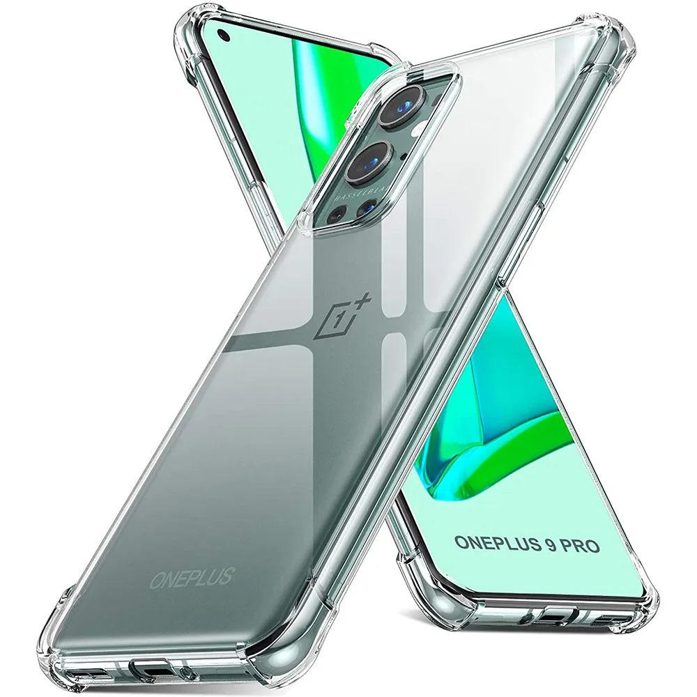 Прозрачный силиконовый чехол для телефона Oneplus 9 9R мягкий прозрачный ТПУ IPhone 8 7 6