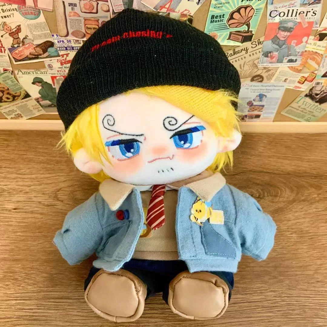 Фото 20 см плюшевые игрушки аниме Vinsmoke Sanji Game Demon, мягкая плюшевая кукла, одежда, мягкая подушка, хлопковая кукла, игрушка для детей, подарки №2