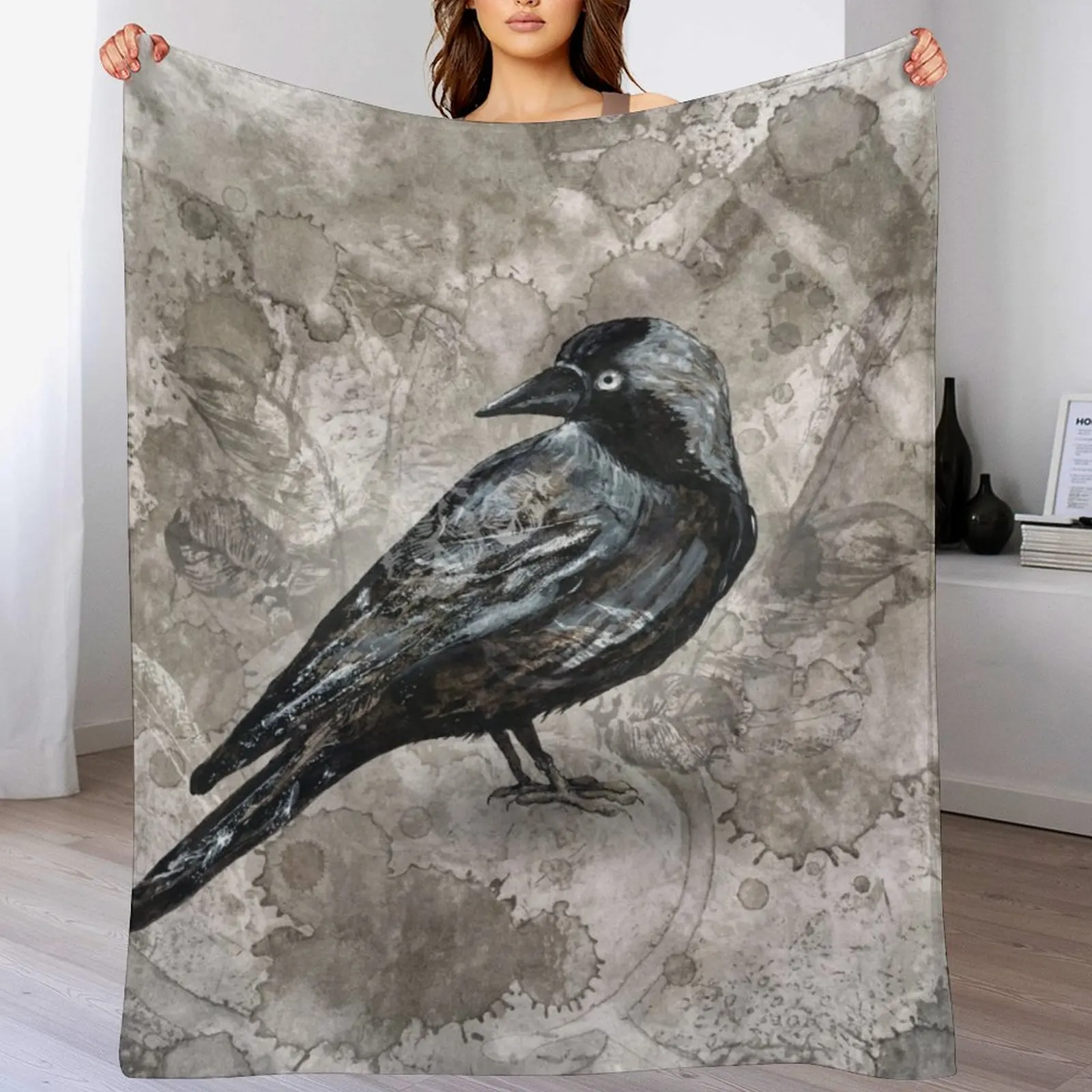 Одеяло в стиле гранж jackdaw одеяла для косплея аниме кровати