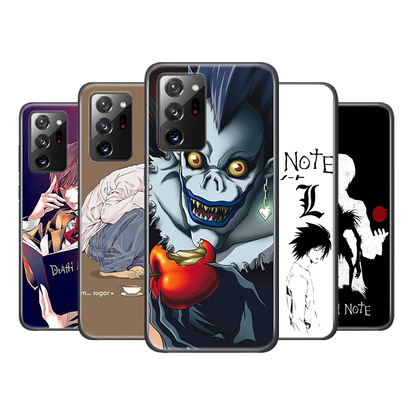 

Death Note Comic Anime For Samsung Galaxy A01 A11 A22 A12 A21S A31 A41 A42 A51 A71 A32 A52 A52S A72 A02S A03S Phone Case