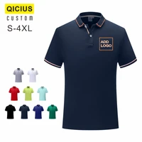 custom printing embroidery new solid color mens polos shirts short sleeve casual polos hommes fashion summer male tops lapel