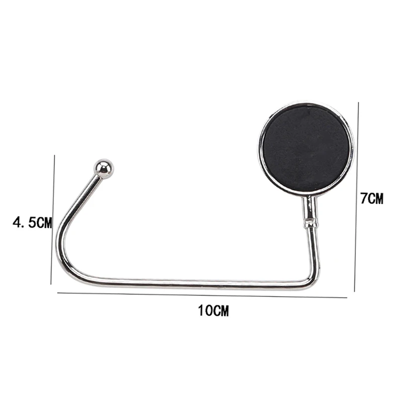 Christmas Socks Hooks Bag Handbag Portable Hook Purse Holder Round At The Table | Bathroom