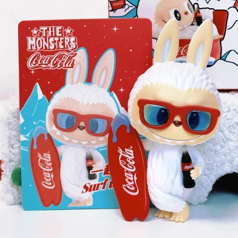 Genuinethe Monsters Coca Cola Labubu Series слепая коробка фигурка тайная модная коллекция