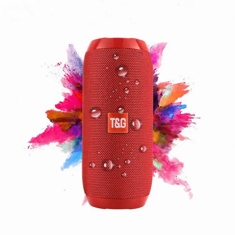 

TG117 Bluetooth Speakers Portable Wireless Sound Box Waterproof Outdoor Loudspeaker Stereo Surround Supports TF Radio Speaker