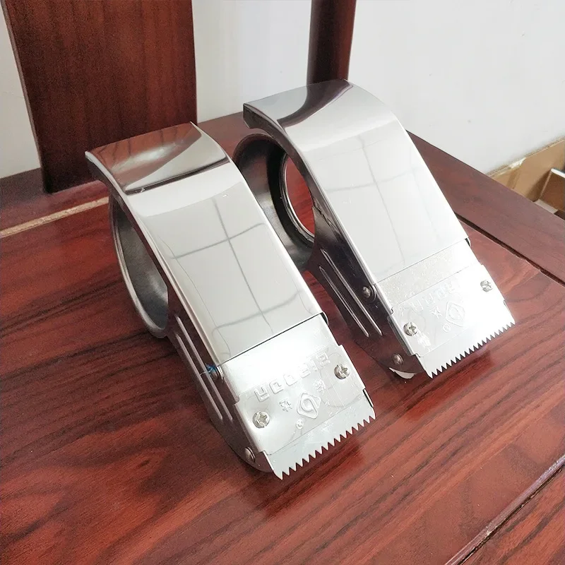 

Cutter Bale Scotch Sealing 48/60mm Machine Tape Holder Packer Tool Tape Packaging Dispenser Box Metal Cutting Tape Sealer