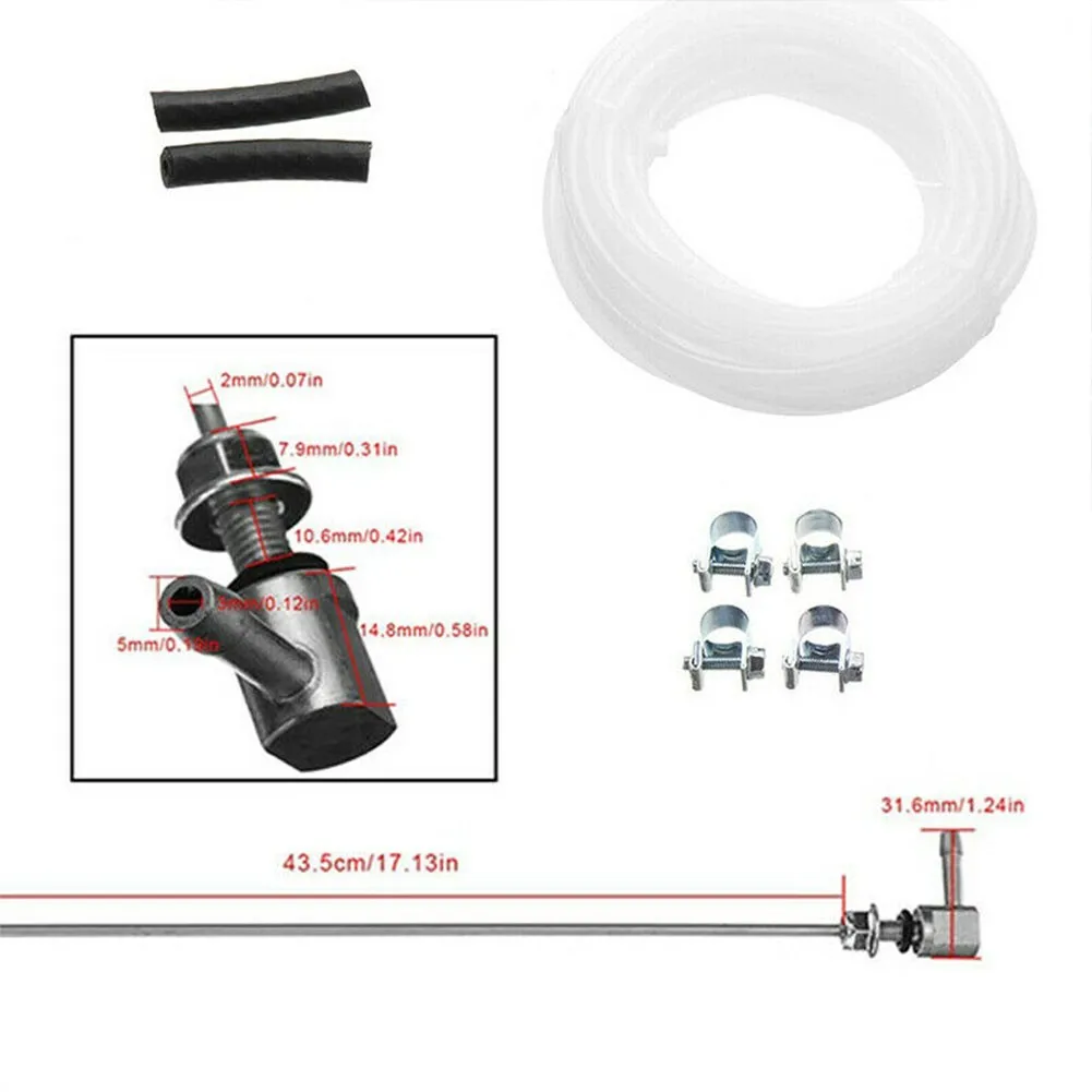 

490mm 8 Pcs Accessory For Fuel Tank Car Fuel Tank Hose Clips Kit For Car Diesel Heater