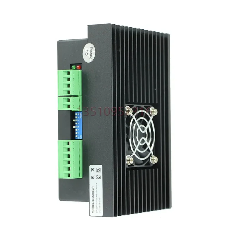 Интеллектуальный шаговый драйвер Leisai Dma860h Драйвер Dsp Ac18 ~ 80 В постоянного тока 24-80