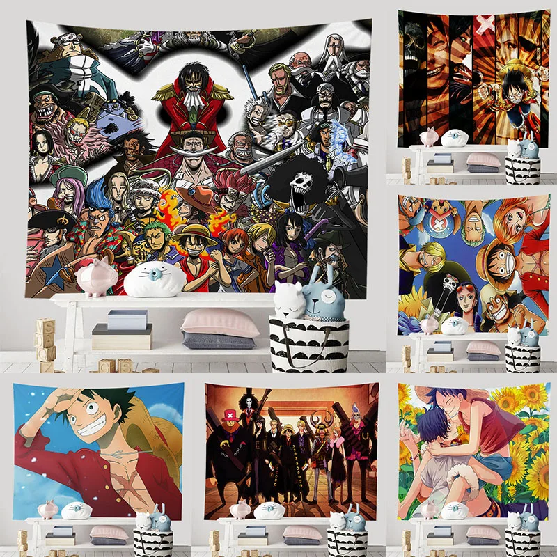 

Japanese Fashion Anime Wall Painting Background Tapestry Personalized Home Decoration Wall Cloth