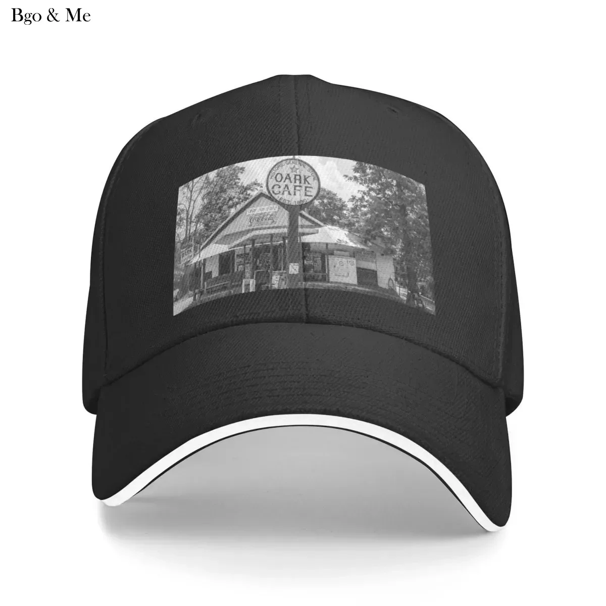 

2023 New The Oark Cafe Grayscale Baseball Cap Custom Cap Luxury Man Hat Golf Hat Rave Woman Cap Men's
