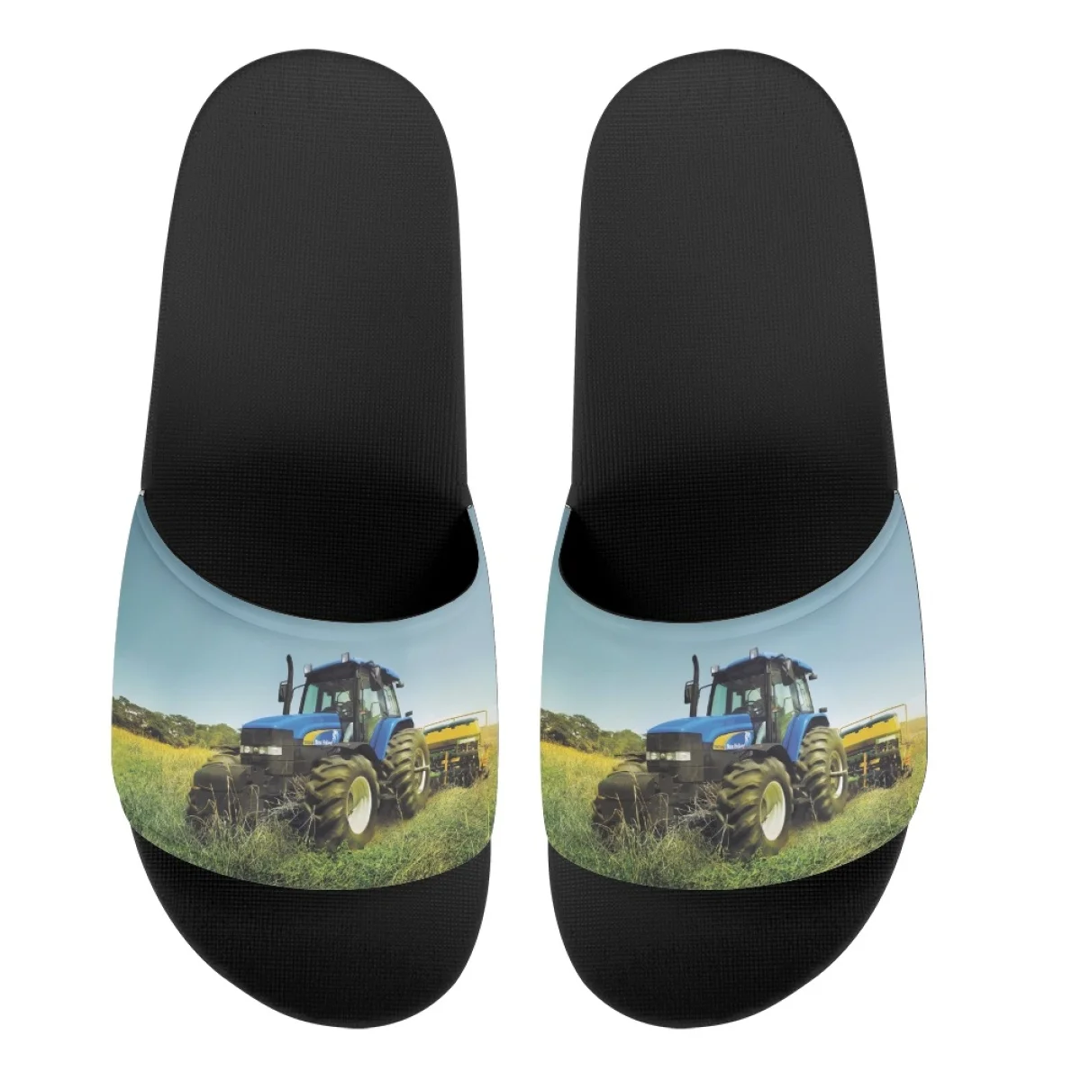 2023 Fashion SUV Tractor Slippers Bathroom Beach Men Flat Shoe Wear-Resistant And Waterproof Custom Image Holiday Gift Flip-flop