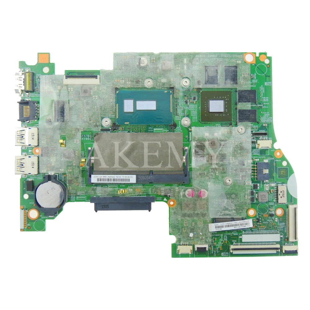 Материнская плата 14217-1 м для Lenovo YOGA 500-15IBD U41-70 (15 дюймов) материнская Laotop с ЦП 3825U I3 I5