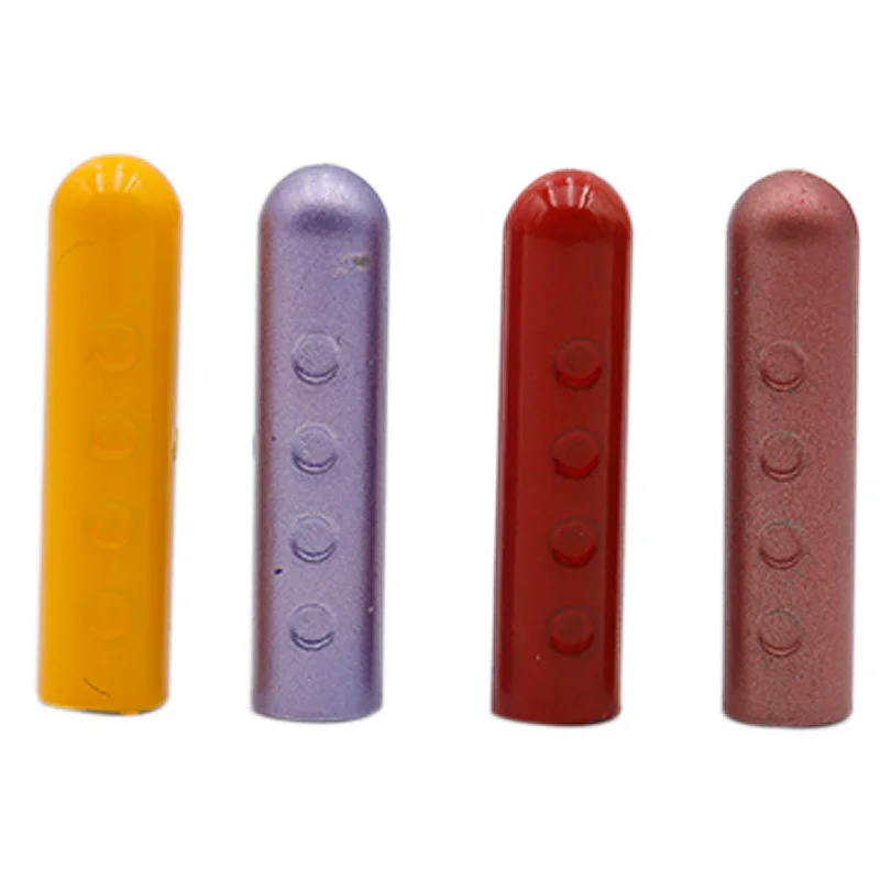 Cool 25*6mm Youth Female Boot String Heads Smooth Paintin Plastic Aglets Colored Pretty Light Weight Lace Tips 100pcs Wholesale