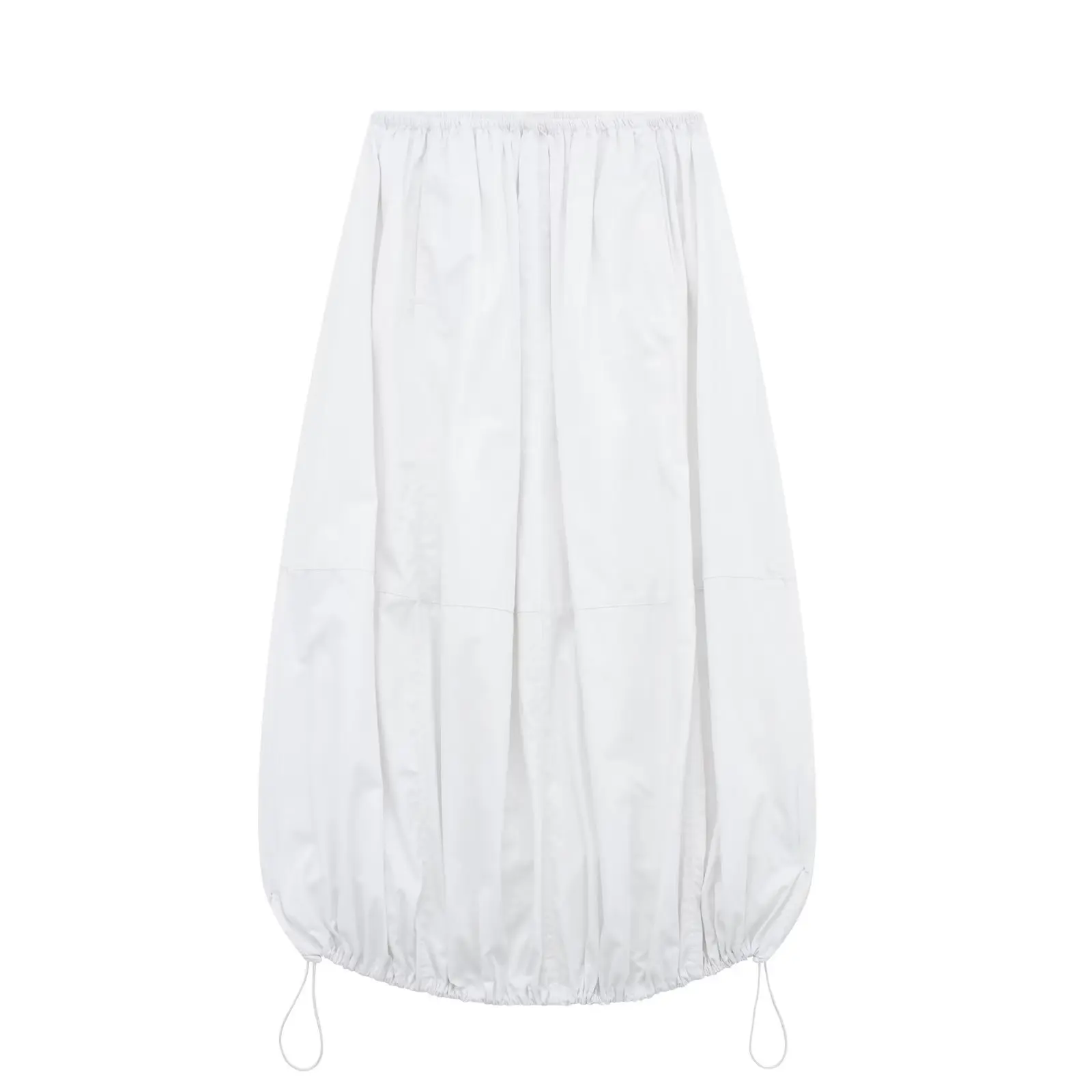 

Юбка-миди женская с завышенной талией и боковым карманом