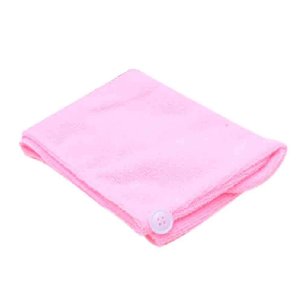 

Microfiber Bath Towel Hair Dry Quick Drying Lady Bath towel soft shower cap hat for lady man Turban Head Wrap Bathing Tools