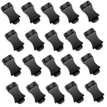 20PCS Quick Clips for 1.5 Inch Belts for Kydex Belt Clip Loop with Screw Fits Applications Tool Part