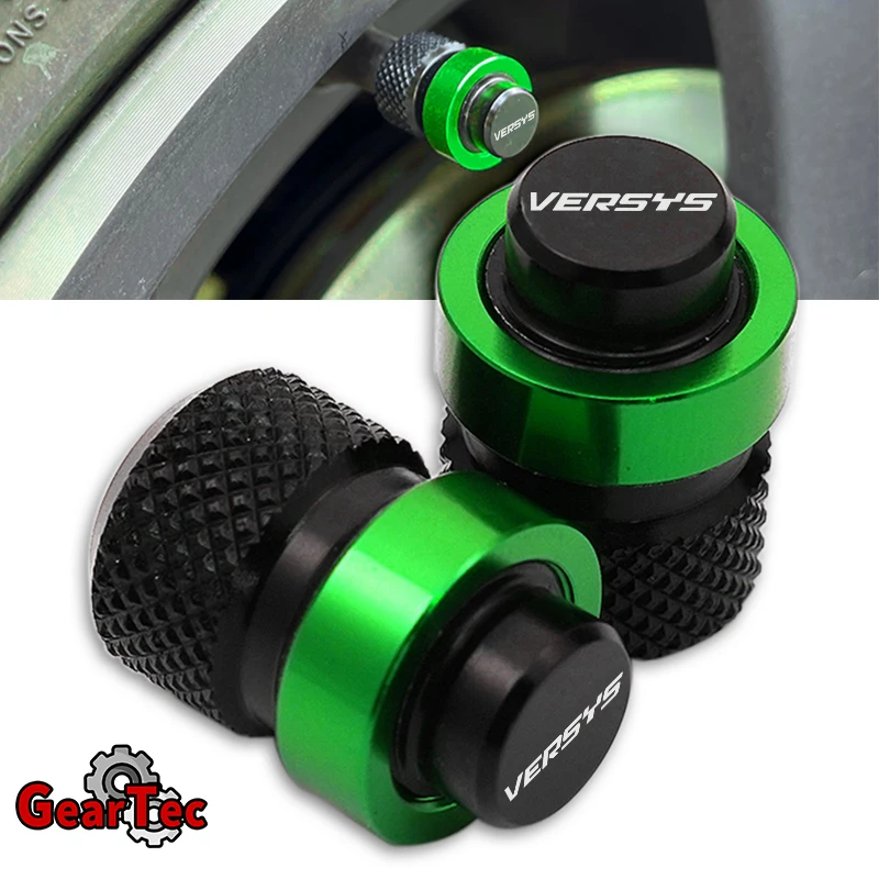 

For Kawasaki Versys 650 300 300X 1000 X300 X 300 Versys650 Motorcycle Accessories CNC Aluminum Wheel Tire Valve Caps Covers