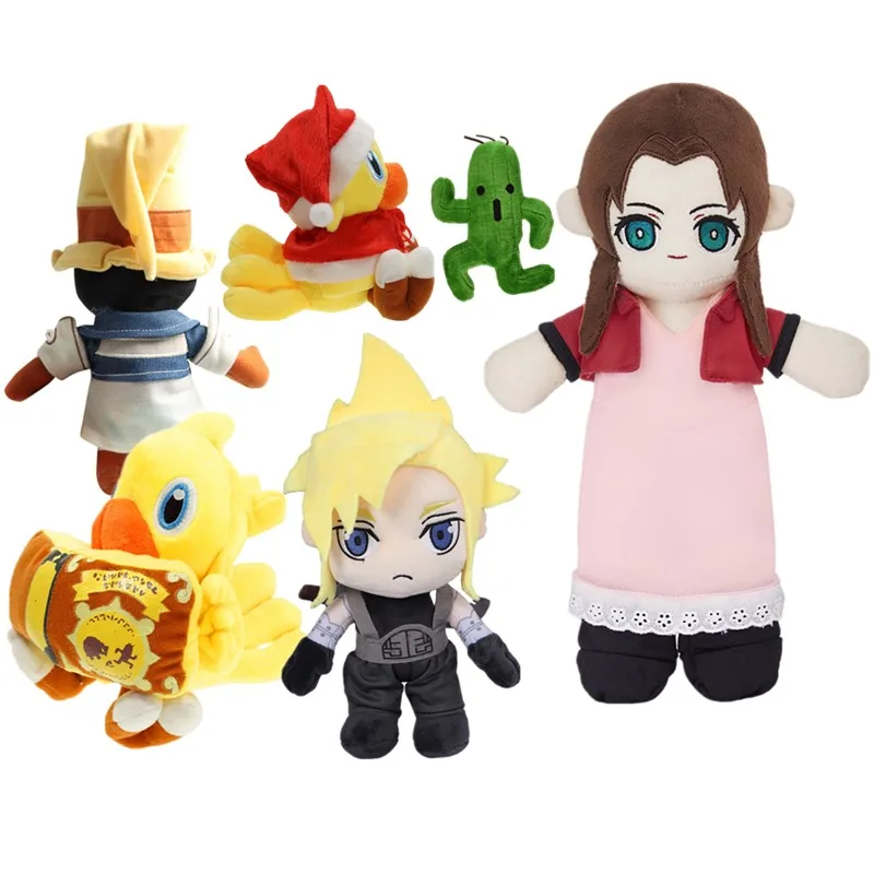 Cloud Aerith Косплэй плюшевые Chocobo Fantasy мультфильм кактус мягкий талисман для взрослых