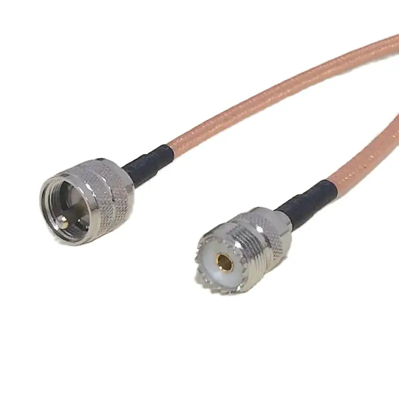 Низкие потери радиочастотного коаксиального кабеля UHF мужской PL259 переключатель