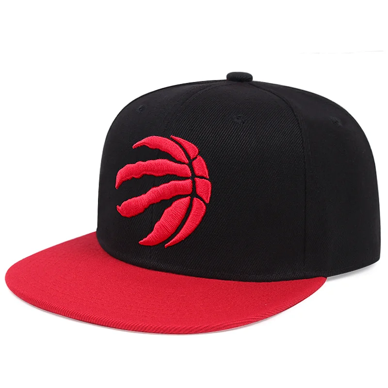 

Fashion Unisex Flat Brim Hat Baseketball Embroidery Baseball Caps For Men Outdoor Solid Snapback Trucker Cap Male Female