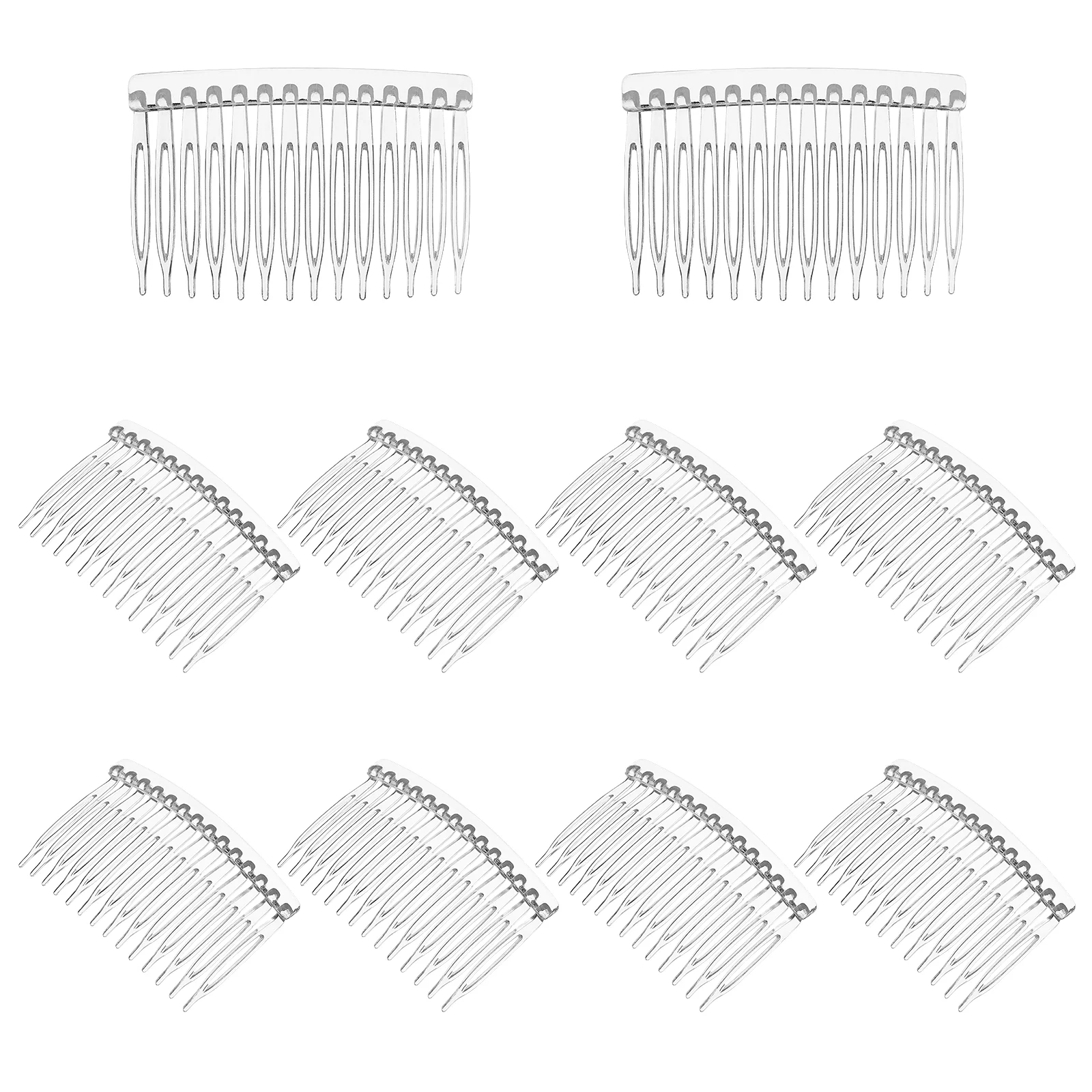 

Crystal Comb Hair Accessories Clip Combs Women Teethed Wedding Veil Bridal Decoration Girls Decorations Dresses