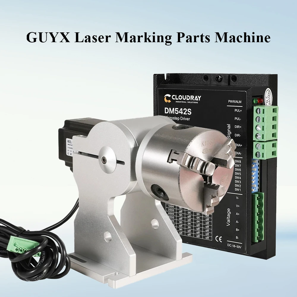 

Вращающееся крепление D80C 80 мм, вращающееся устройство, захват, трехпатронный поворотный Рабочий стол для лазерной маркировочной машины, де...