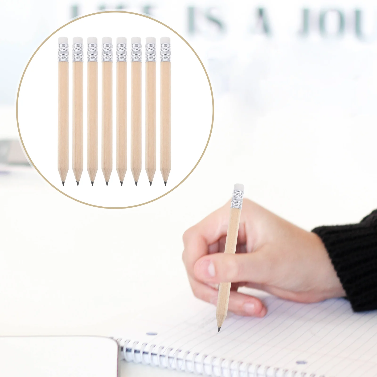 

50 шт. свинцовых карандашей, для студентов, для ванны, вечный бесконечный белый, чертежные принадлежности для невесты