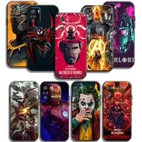 marvel avengers phone cases for xiaomi redmi note 10 10s 10 pro poco f3 gt x3 gt m3 pro x3 nfc coque soft tpu