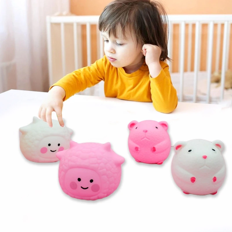 

Mini Squeezy Party Favors for Kids Animal Stress Relief Toys Sheep Squishy Squeeze Toys Kawaii Birthday Gifts for Kids