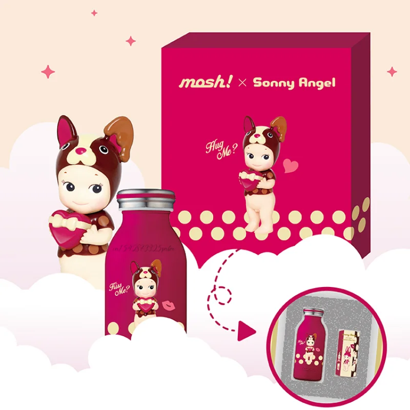 

Mosh Sonny Angel Valentine's Day Co Branded Gift Box Thermos Cup Blind Box Surprise Box Original Action Figure Cartoon Model