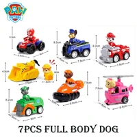 paw patrol pull back car toys set action figure doll dog model ryder chase skye puppy patrolling car birthday gifts toy for kid