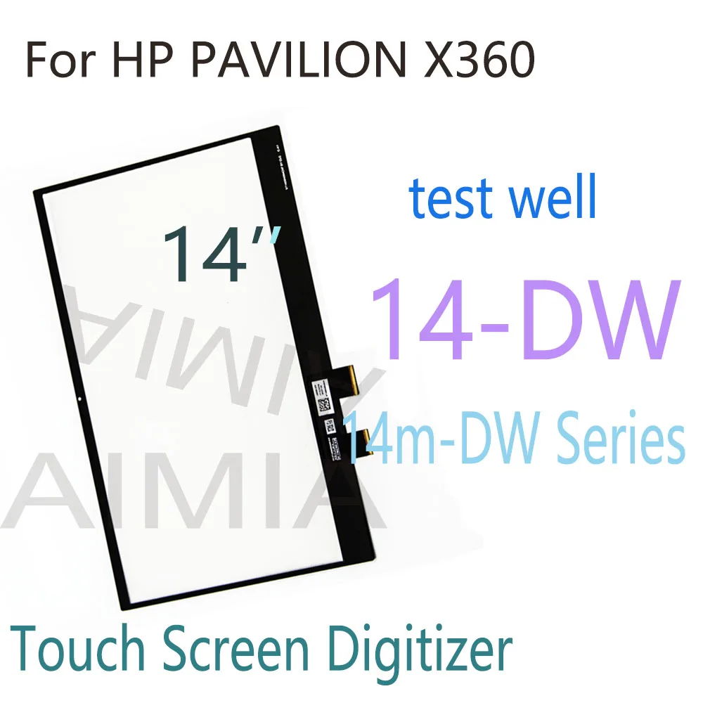 

14" Touch Screen For HP PAVILION X360 14m-DW Series 14-DW Touch Screen Digitizer Glass Panel Replacement Laptops Screen