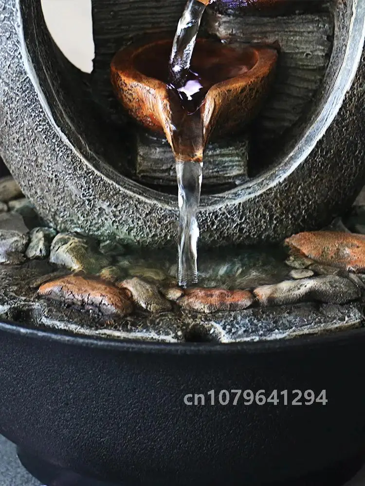 Многофункциональный внутренний фонтан и подсвечники со светодиодной подсветкой