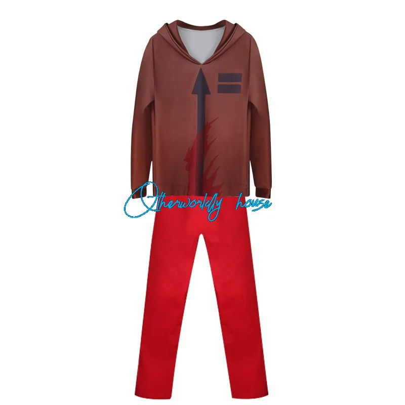 Костюм для косплея ангелы смерти красное пальто и штаны ролевых игр на Хэллоуин