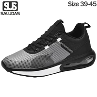 saludas men sports sneakers air cushion sneakers tennis shoes breathable sneakers outdoor running shoes non slip men sport shoes