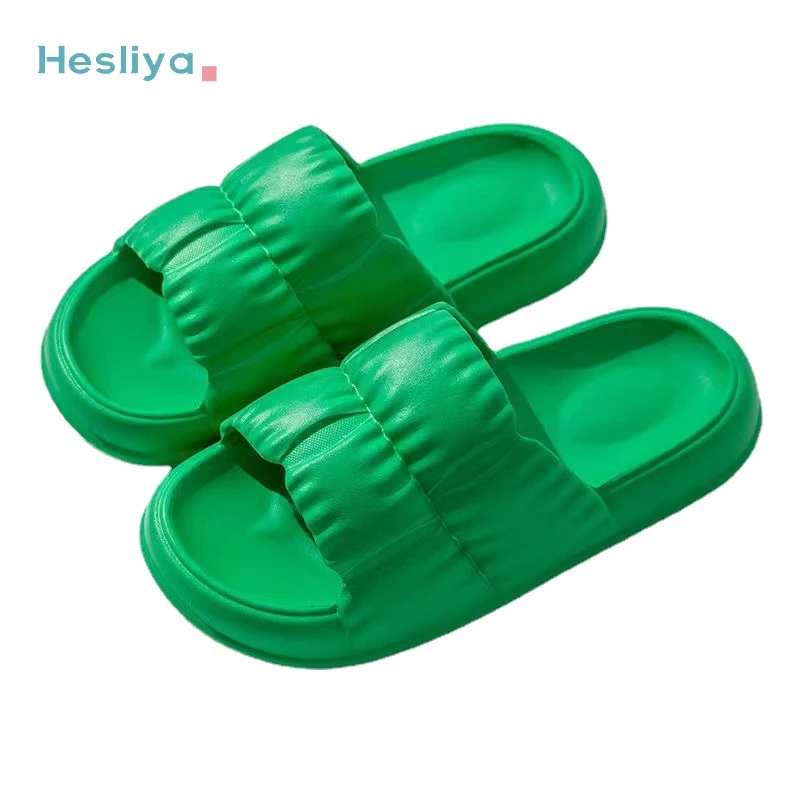 

Women Thick Platform Slipper Summer Beach Sandals Women Cloud Slippers Korean EVA Soft Sole Mute Shoes for Home Flip Flops 2022