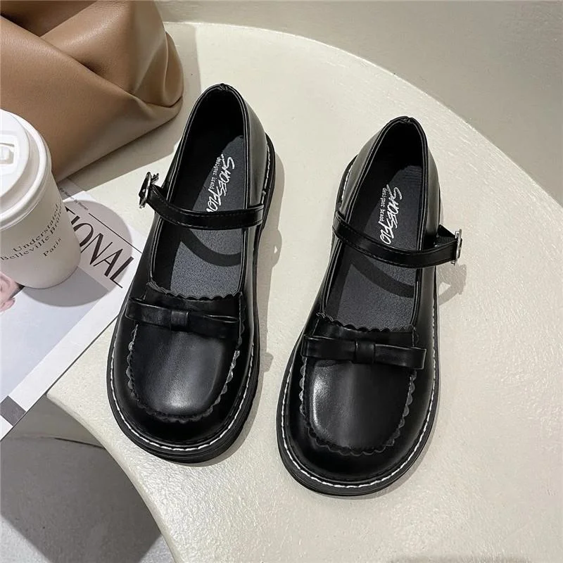 

Женские туфли на плоской подошве, повседневные туфли с круглым носком, на платформе, лето 2022