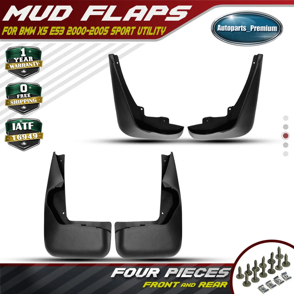 

4 шт., брызговики для BMW X5 E53 2000-2005 л