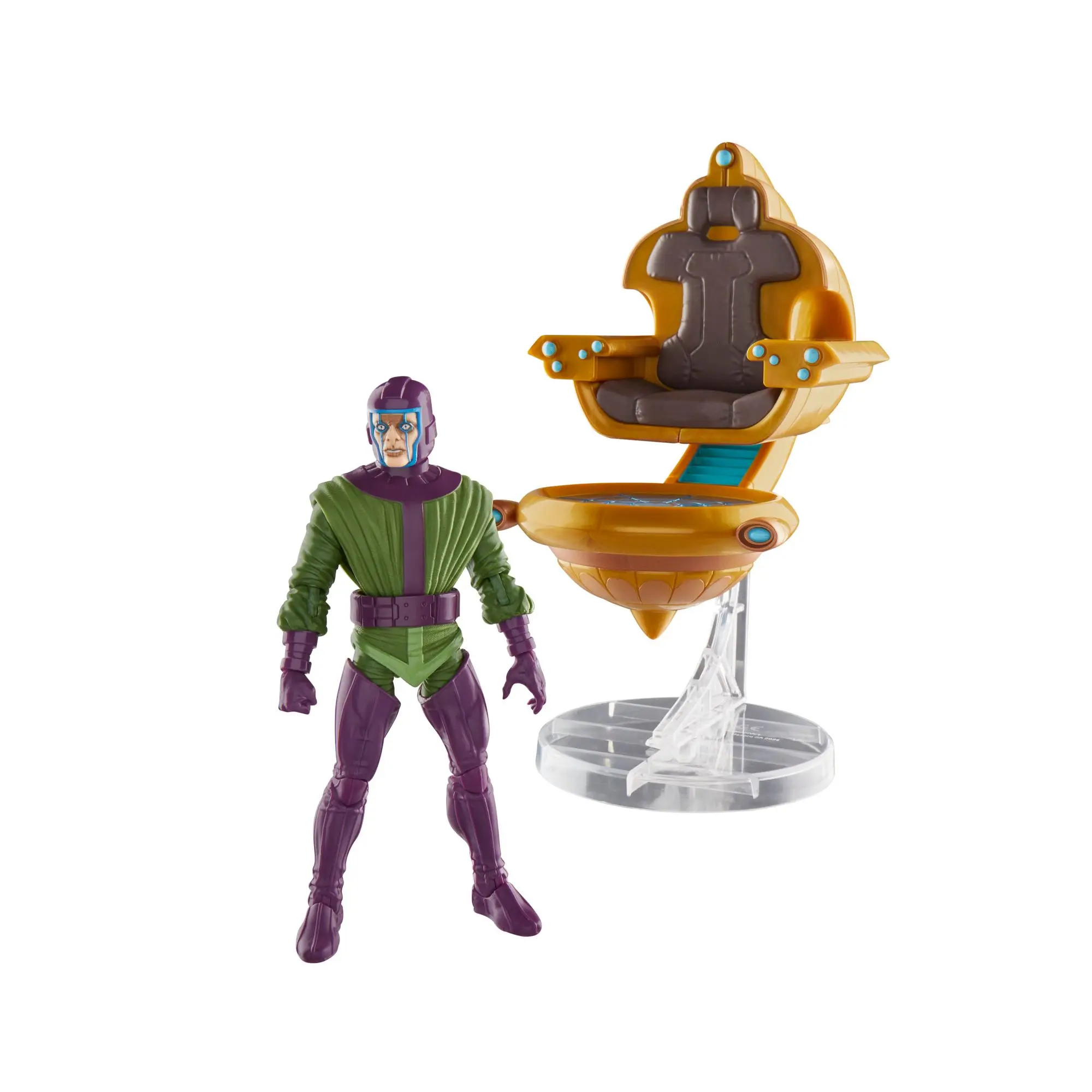 Фото Marvel Legends Kang The Conqueror с тронным стулом, 6 дюймов, эксклюзивная фигурка 2024, эксклюзивные игрушки, модель куклы №5
