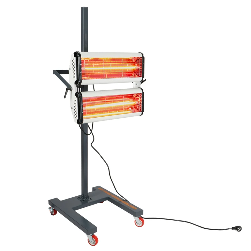 

factory sales ISO 9001 CE qualified paint lamp ir shortwave
