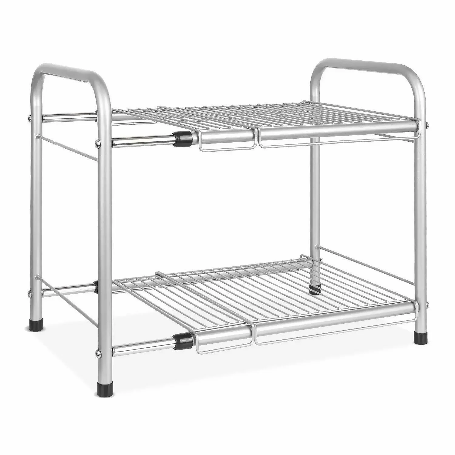 

Kitchen Base Cabinet Shelf Length Sink Base Cabinet Telescopic Shelf 46cm - 75cm For kitchen organizer