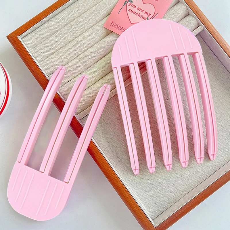 Пушистая заколка для завивки волос женские заколки фиксированной формы модный