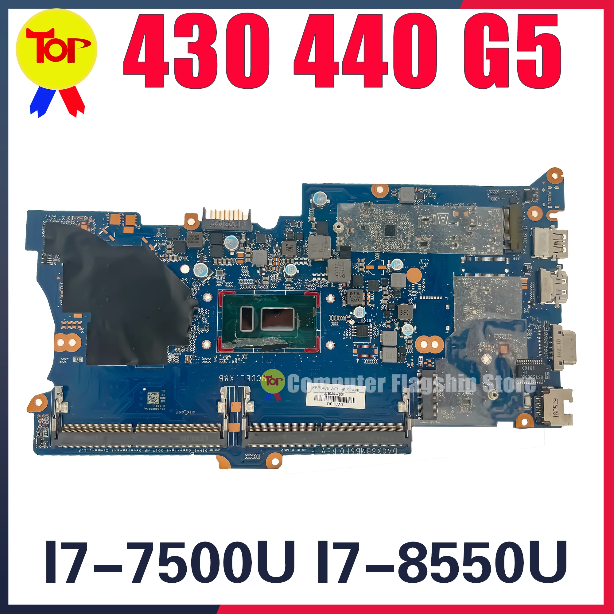 

Материнская плата KEFU DA0X8BMB6F0 для ноутбука HP Probook 440 G5 430-G5