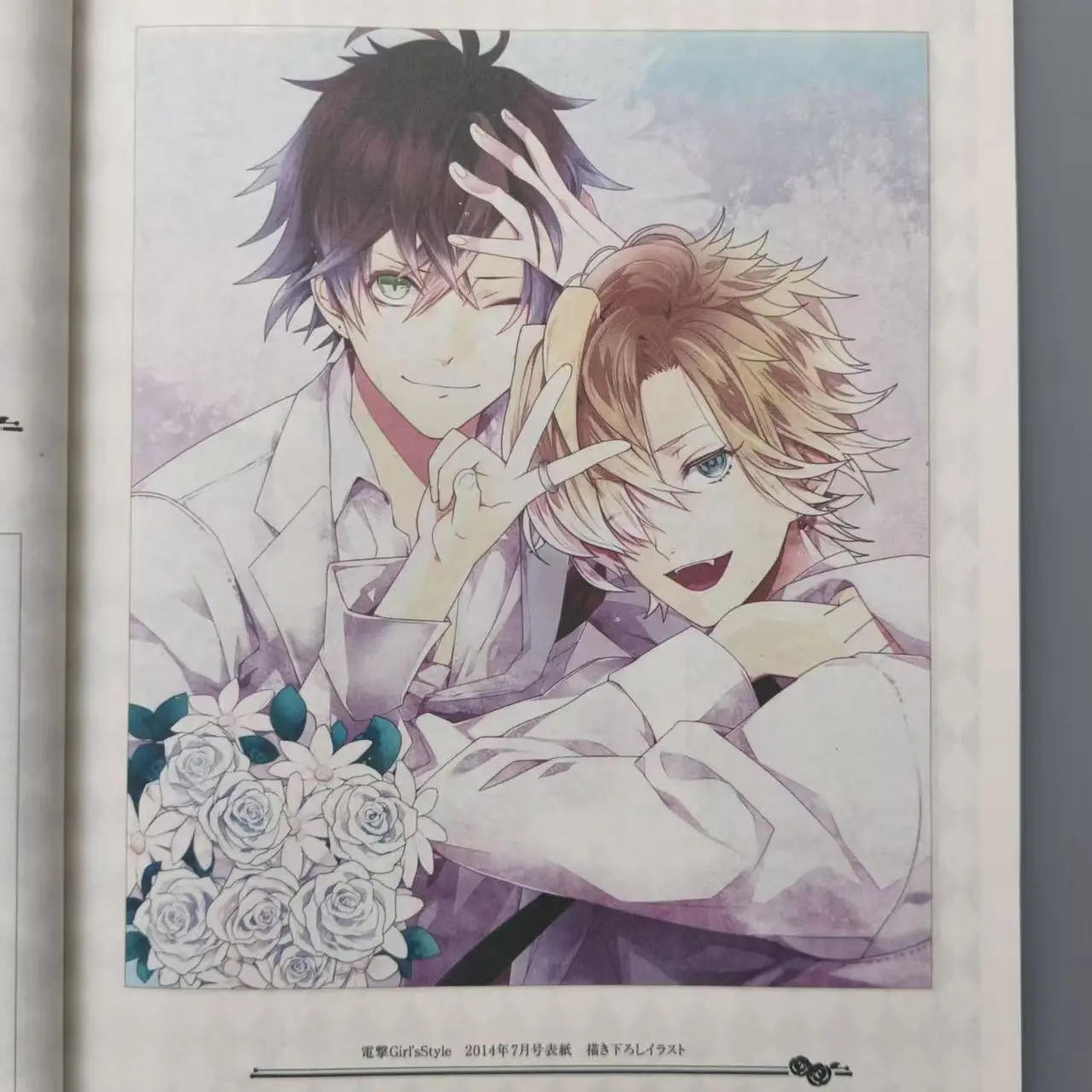 Фото DIABOLIK LOVERS VANDEAD CARNIVAL: Фан-бук - Японский артбук с иллюстрациями по отоме-игре (Libros Livros) №4