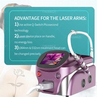 pico laser q switched nd yag laser 1064 nm 532 nm tattoo removal pigment removal salon equipment