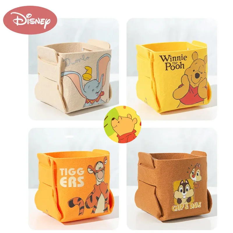 

Настольная детская коробка Disney с мультяшным рисунком, милая подставка для ручек, украшение для минимализма, необходимое украшение для студ...