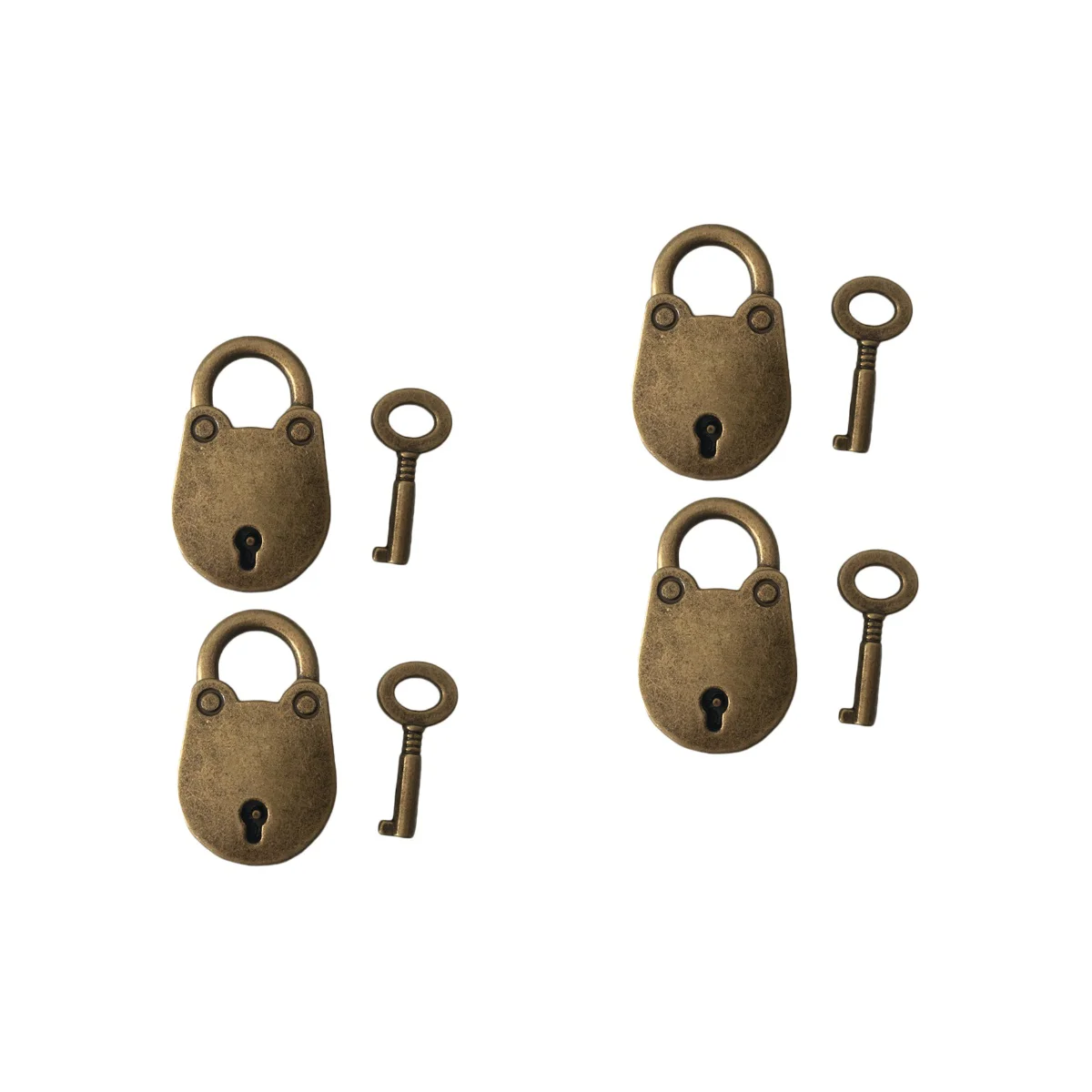 

Locks Lock Door Jewelry Vintage Furniture Retro Case Key Brass Cupboard Box Old Home Metal Alloy Front Padlock Gift Drawer