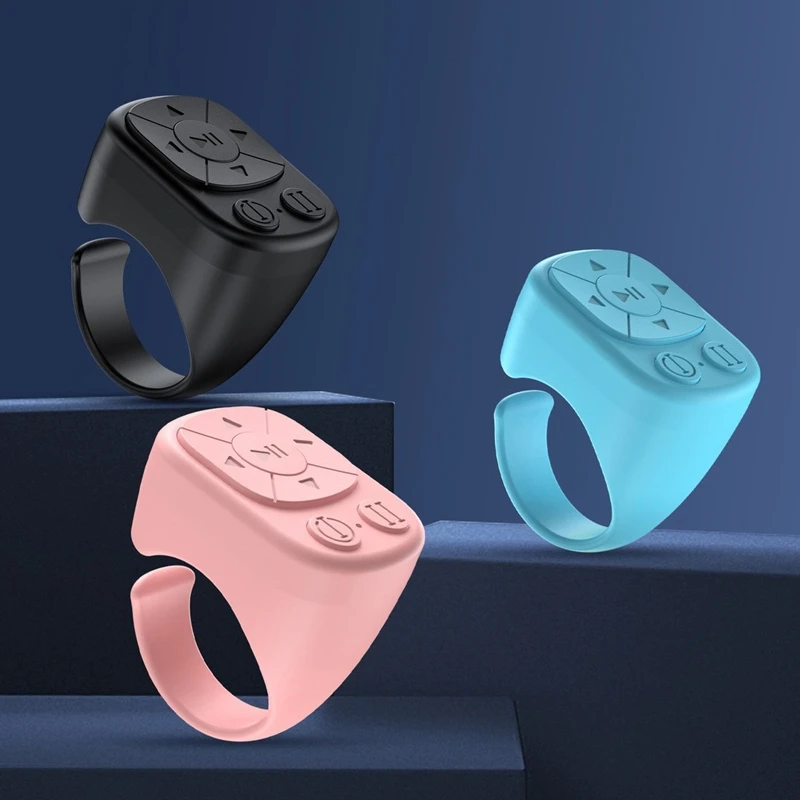Фото Беспроводной пульт дистанционного управления Lenovo Scrolling Ring, контроллер для мобильного телефона, совместимый с Bluetooth, для дома, путешествий, автомобиля №5